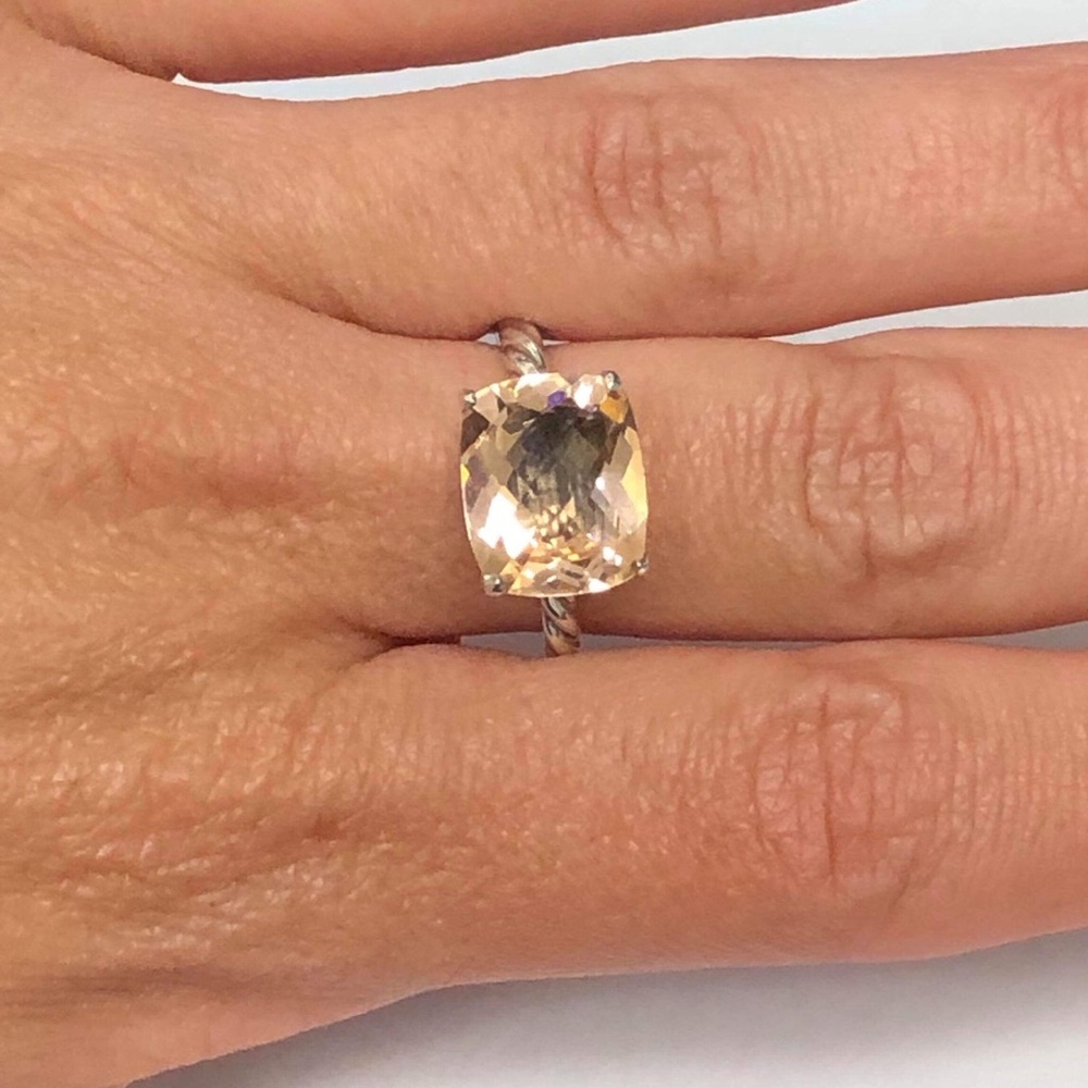 David Yurman Color Classics Ring Morganite